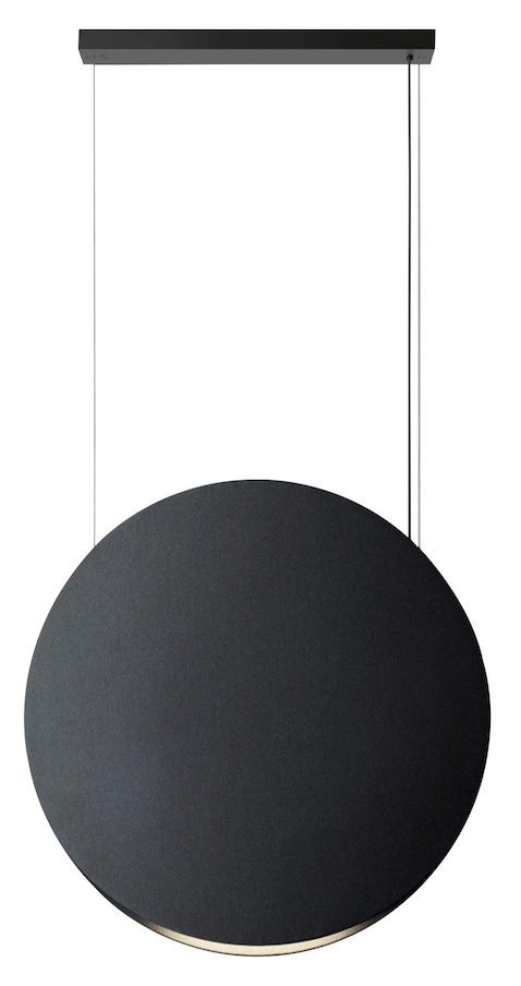 Noren S/100 LED Dimmable Pendant - Bover - Pendants - Direct Light Only - Dark Grey - HORNE