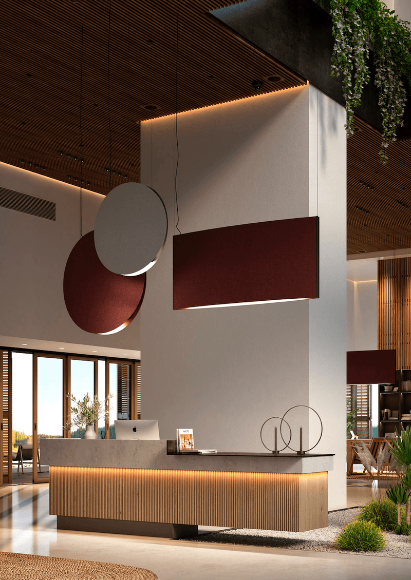 Noren S/100 LED Dimmable Pendant - Bover - Pendants - Direct Light Only - Dark Grey - HORNE