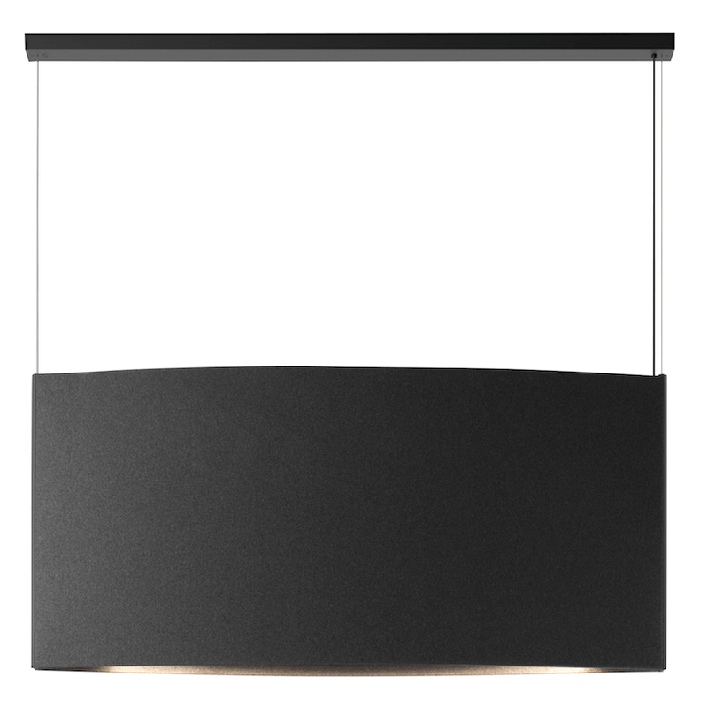 Noren S/151.2 LED Dimmable Pendant - Bover - Pendants - Direct Light Only - Dark Grey - HORNE