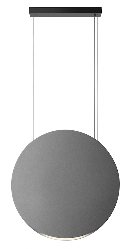 Noren S/85 LED Dimmable Pendant - Bover - Pendants - Direct Light Only - Dark Grey - HORNE