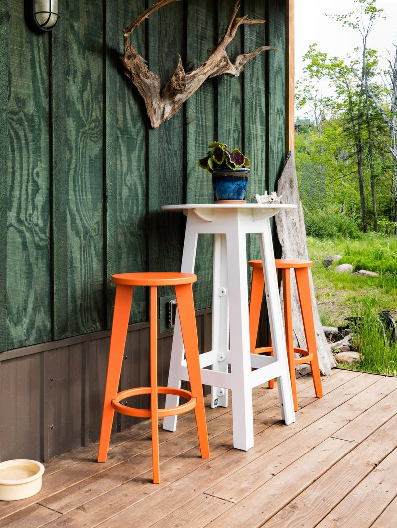 Norm Bar Stool - Loll Designs - Outdoor Furniture - Black - HORNE