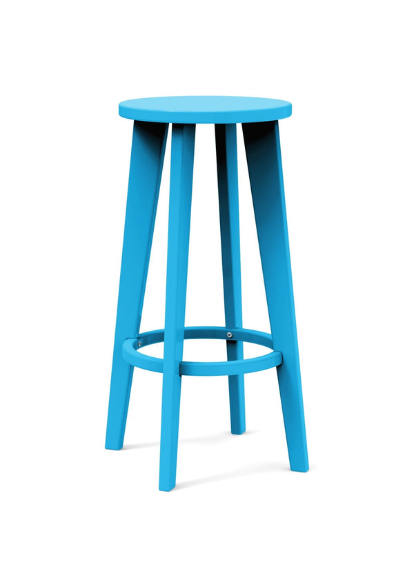 Norm Bar Stool - Loll Designs - Outdoor Furniture - Sky Blue - HORNE