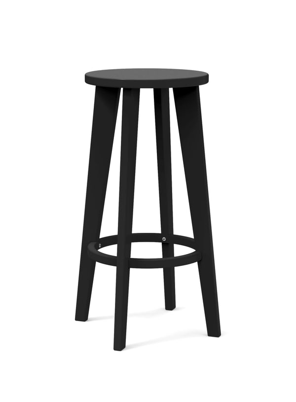 Norm Bar Stool - Loll Designs - Outdoor Furniture - Black - HORNE
