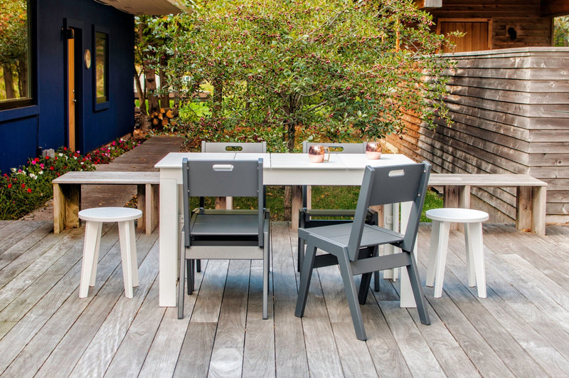 Norm Dining Stool - Loll Designs - Outdoor Furniture - Black - HORNE