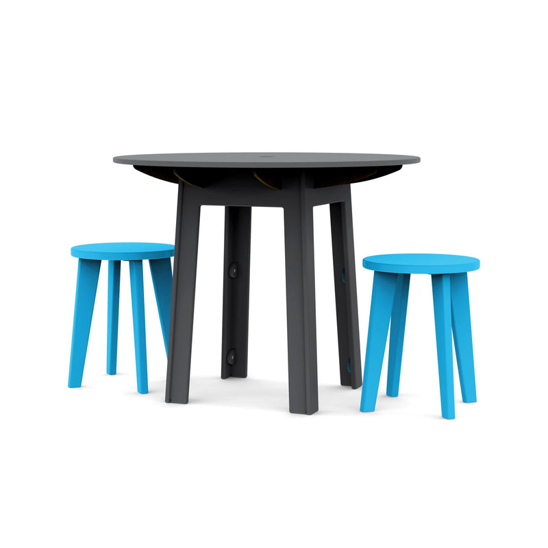 Norm Dining Stool - Loll Designs - Outdoor Furniture - Black - HORNE