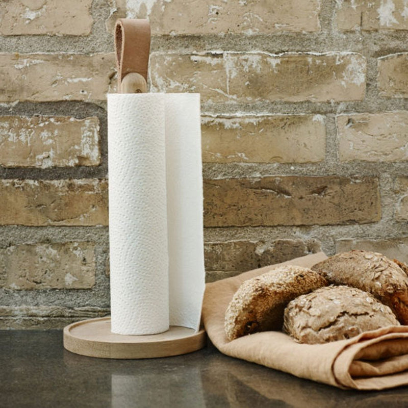 Norr Paper Towel Holder - Skagerak by Fritz Hansen - Organization + Food Storage - Oak - HORNE