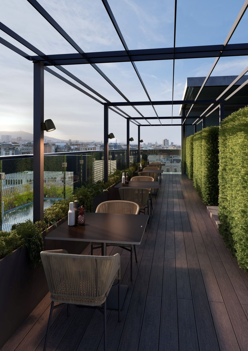 Nut A/01 Outdoor Wall Lamp - Bover - Wall Sconces - Textured Black - 0 - 10V Dimmable - HORNE