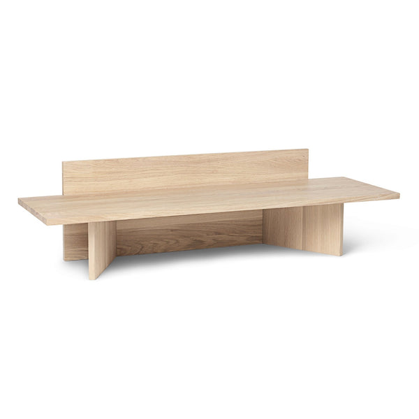 Oblique Bench - Ferm Living - Stools + Benches + Ottomans - Natural Oak - HORNE