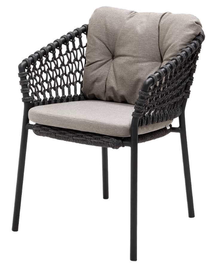 Ocean Chair - Cane Line - Outdoor Furniture - Dark Green - No Cushion - HORNE