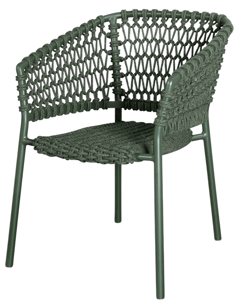 Ocean Chair - Cane Line - Outdoor Furniture - Dark Green - No Cushion - HORNE
