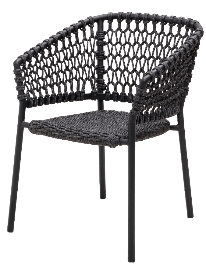 Ocean Chair - Cane Line - Outdoor Furniture - Dark Green - No Cushion - HORNE
