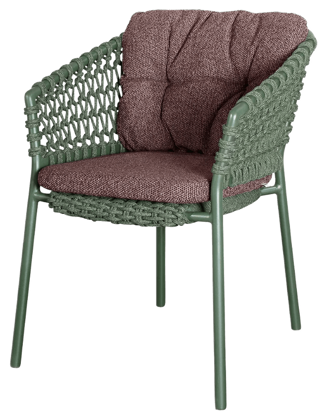 Ocean Chair - Cane Line - Outdoor Furniture - Dark Green - No Cushion - HORNE