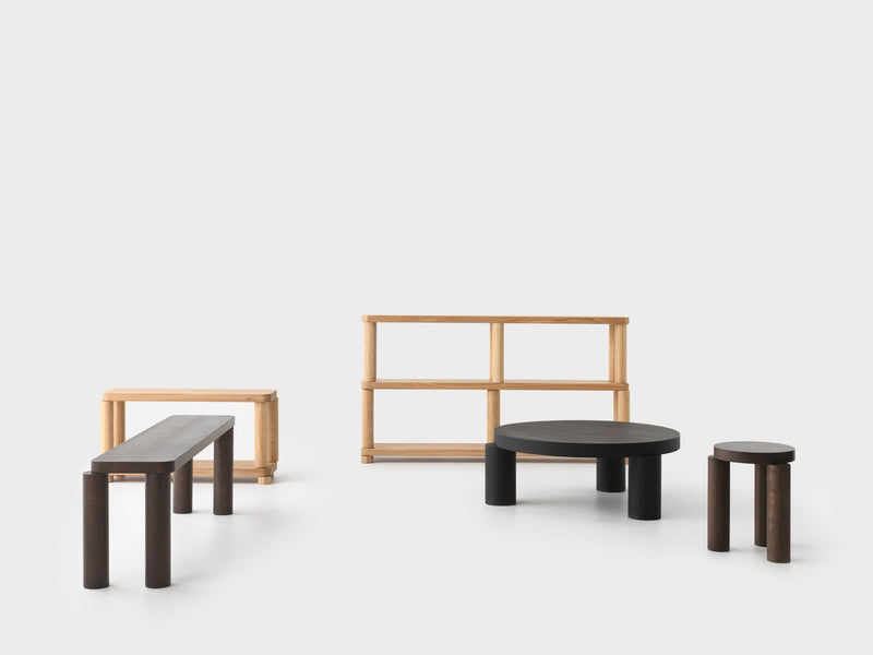 Offset Bench - Resident - Table + Task - Natural - HORNE