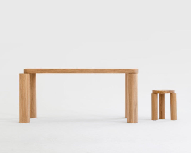 Offset Dining Table - Resident - Table + Task - HORNE