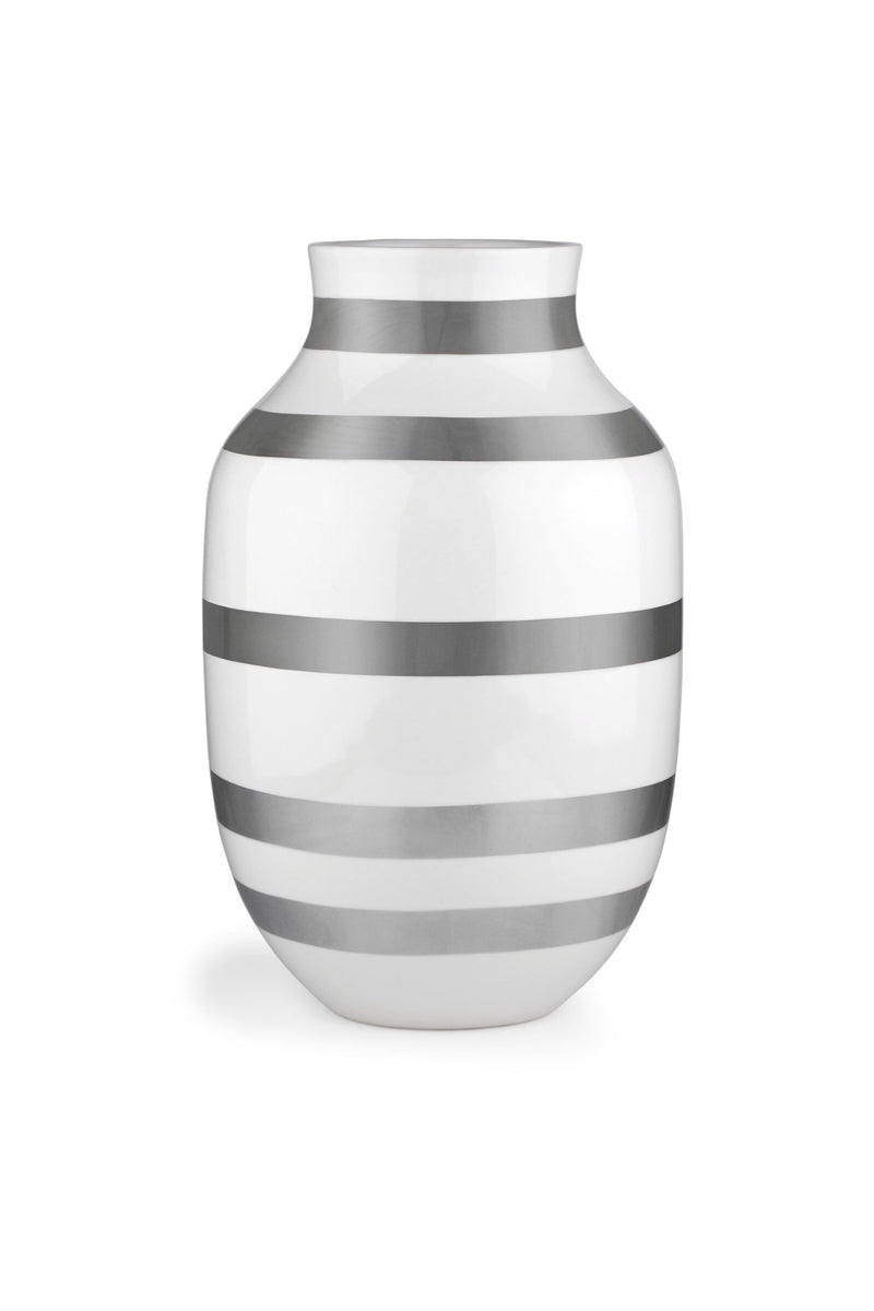Omaggio Vase - Silver - Kähler - Vases - 6.3