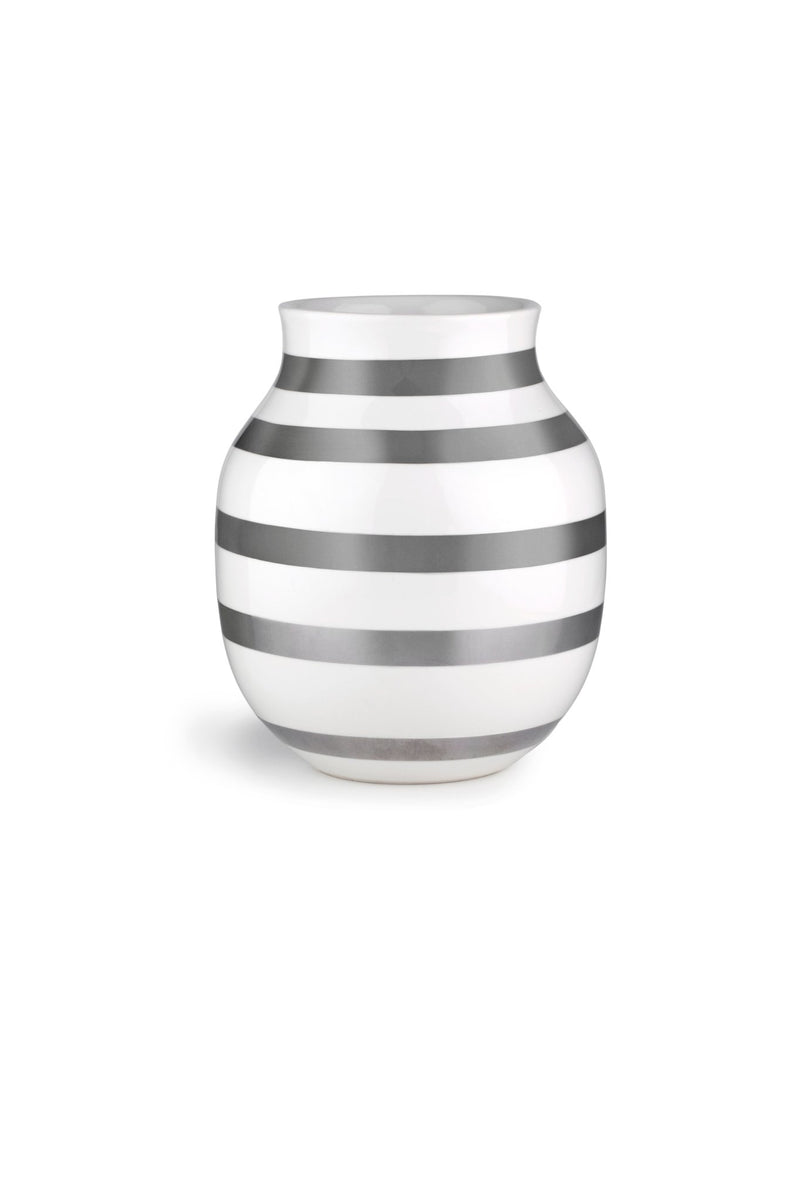 Omaggio Vase - Silver - Kähler - Vases - 6.3