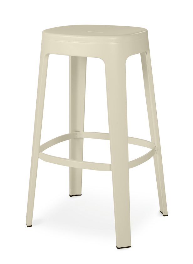 Ombra Bar Stool  RS Barcelona - Stools + Benches + Ottomans - Add Backrest - Green - HORNE