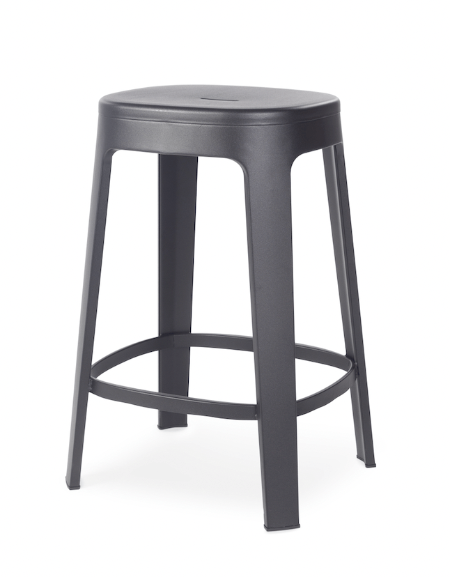 Ombra Counter Stool - RS Barcelona - Stools + Benches + Ottomans - Add Backrest - Green - HORNE