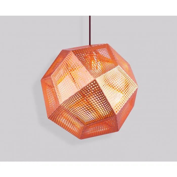Open Box - Etch Brass Pendant 32 - Copper - Tom Dixon - Sale - HORNE