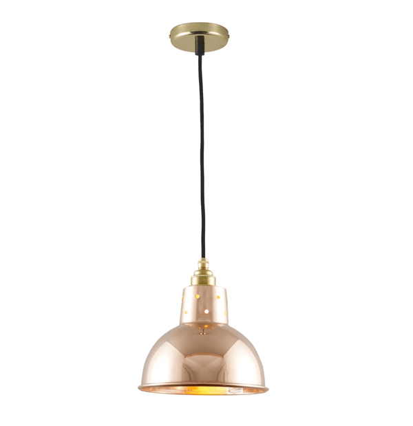 Open Box - Spun Reflector Pendant - Polished Copper - Davey Lighting - Sale - HORNE