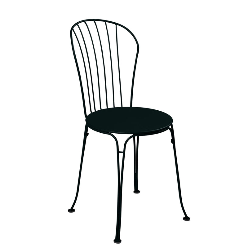 Opera+ Side Chair - Set of 2 - Fermob - Outdoor Furniture - Acapulco Blue - HORNE