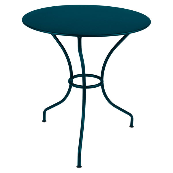 Opera+ Table 26" - Fermob - Outdoor Furniture - Acapulco Blue - HORNE