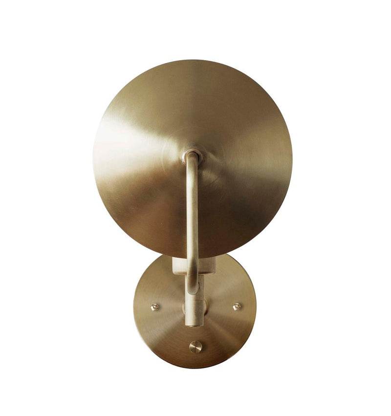 Orbit Sconce - Workstead - Wall Sconces - Hardwired - Hewn Brass - HORNE