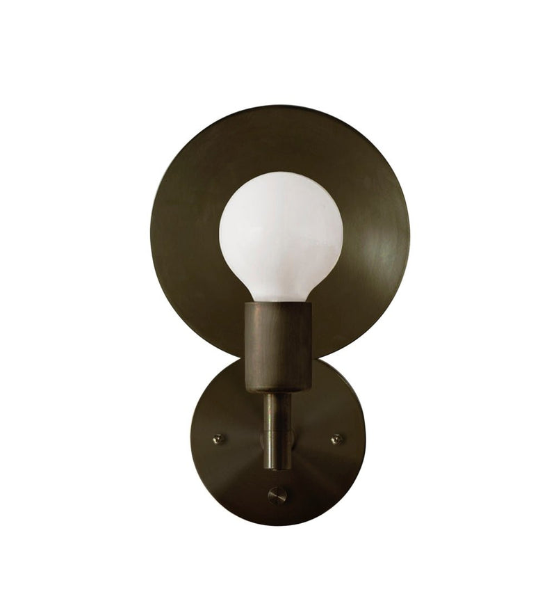 Orbit Sconce - Workstead - Wall Sconces - Hardwired - Hewn Brass - HORNE