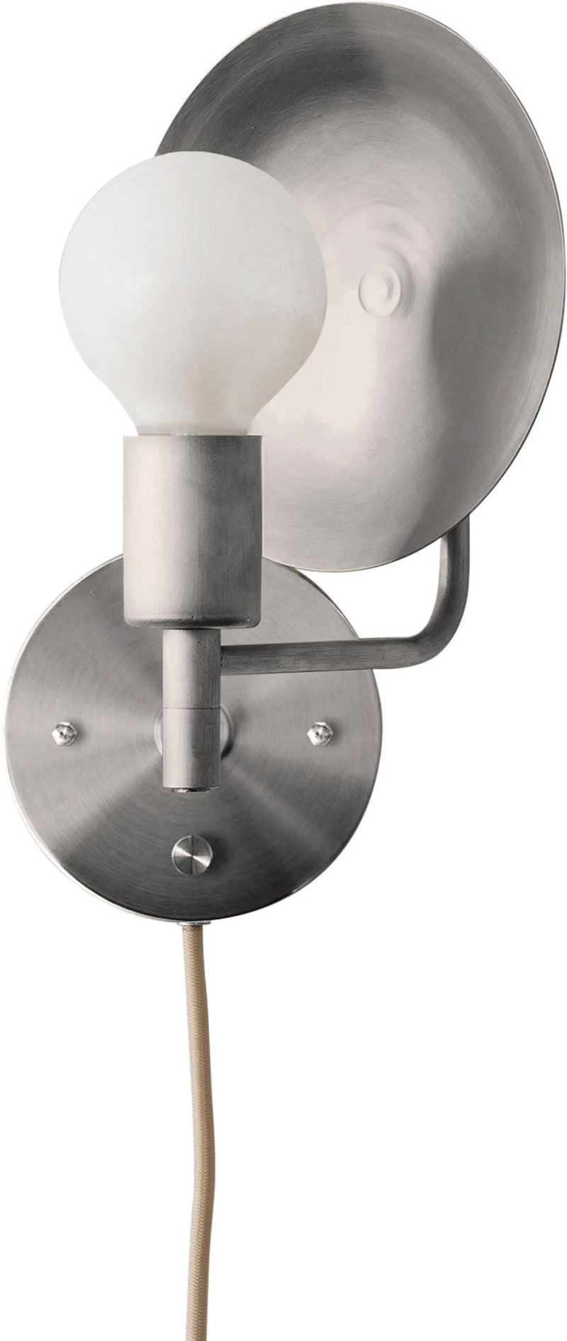 Orbit Sconce - Workstead - Wall Sconces - Hardwired - Hewn Brass - HORNE