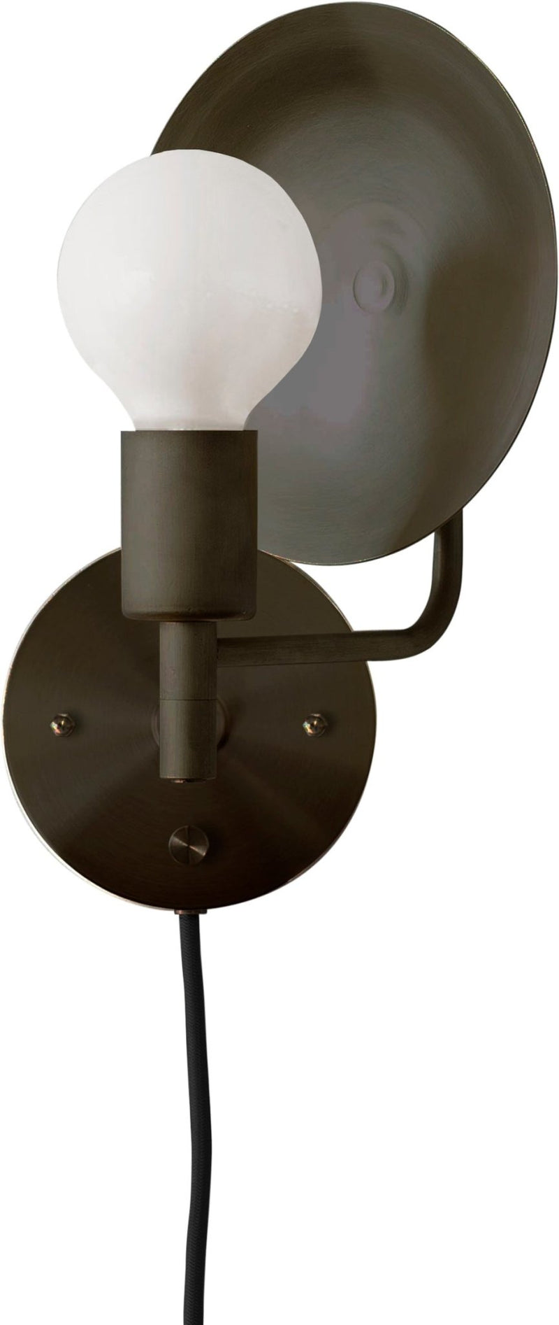 Orbit Sconce - Workstead - Wall Sconces - Hardwired - Hewn Brass - HORNE