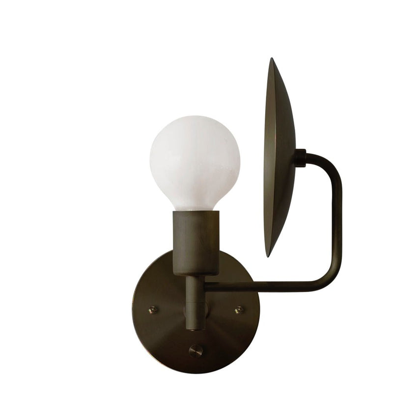 Orbit Sconce - Workstead - Wall Sconces - Hardwired - Hewn Brass - HORNE