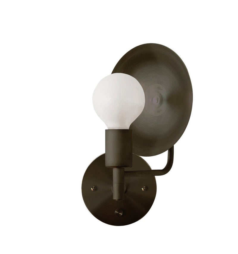 Orbit Sconce - Workstead - Wall Sconces - Hardwired - Hewn Brass - HORNE