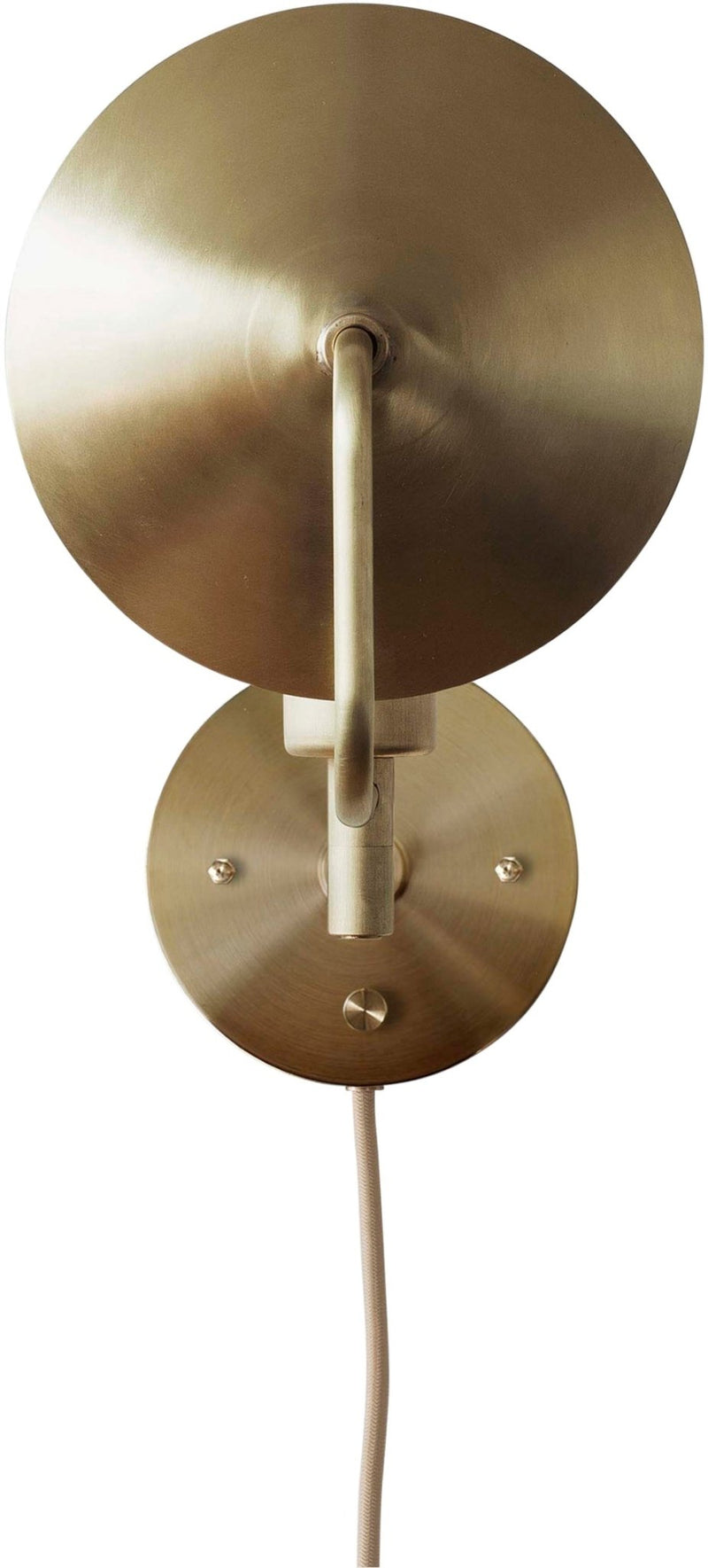 Orbit Sconce - Workstead - Wall Sconces - Hardwired - Hewn Brass - HORNE