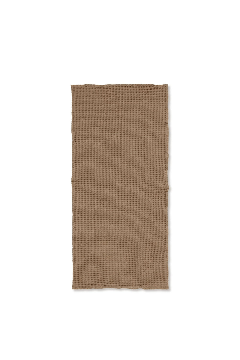 Organic Bath Towel - Ferm Living - Olive - HORNE