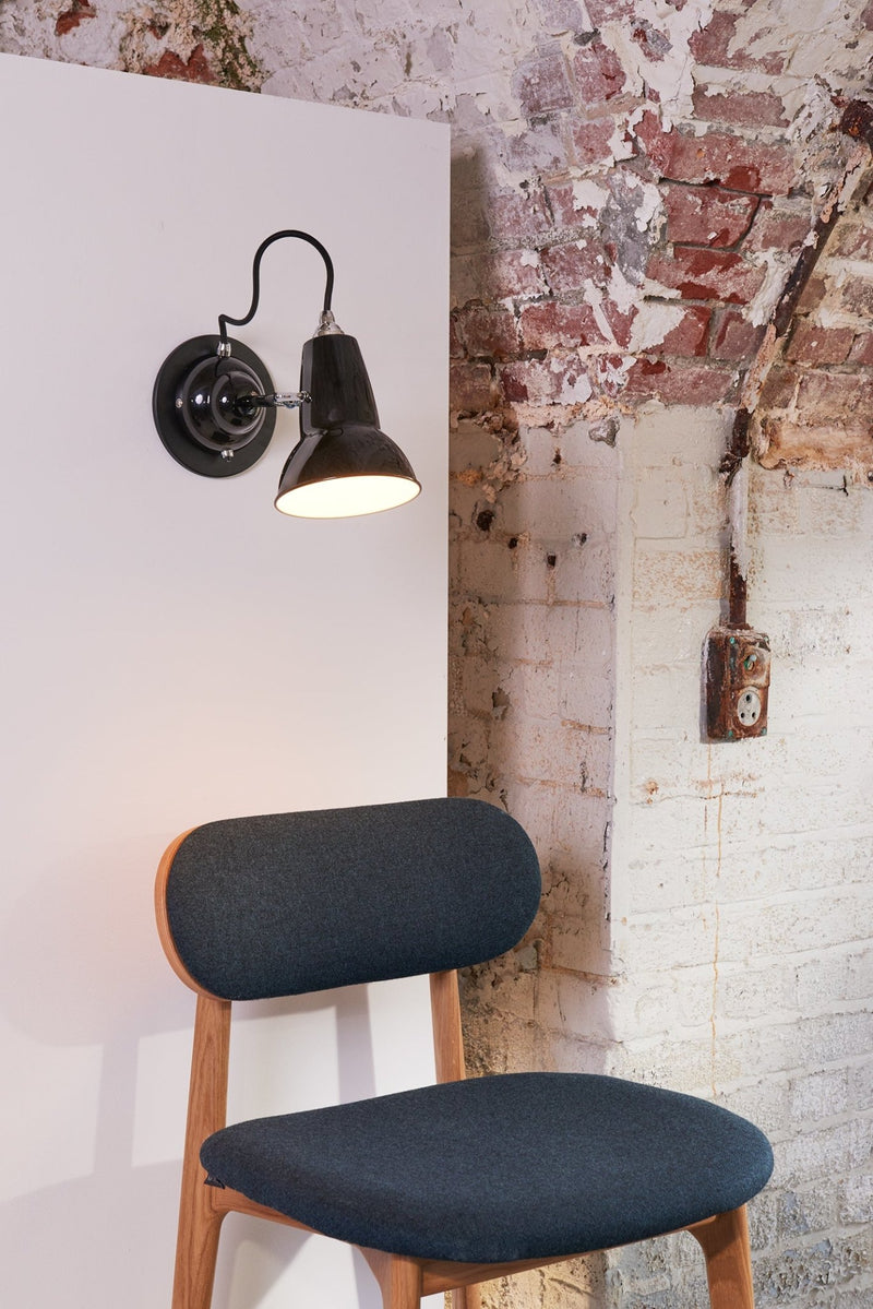 Original 1227 Brass Wall Light - Anglepoise - Wall Sconces - Jet Black - HORNE