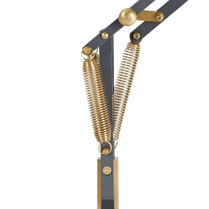 Original 1227 Brass Wall Mounted Lamp - Anglepoise - Wall Sconces - Jet Black - HORNE