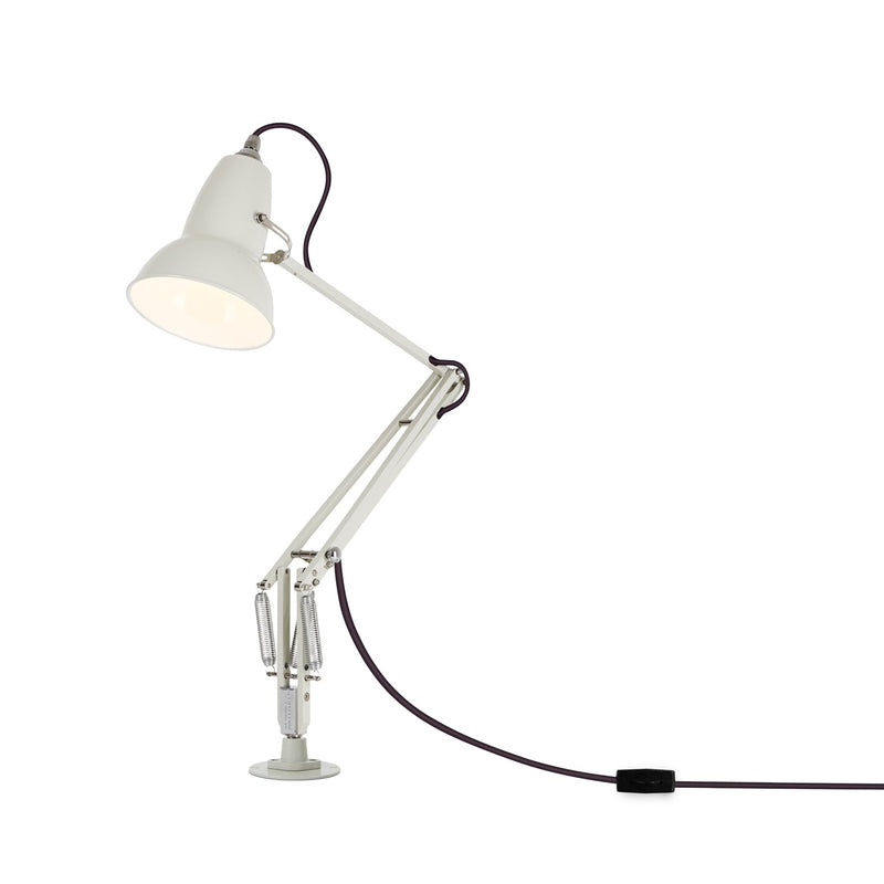 Original 1227 Desk Lamp with Desk Insert - Anglepoise - Table + Task - Jet Black - HORNE