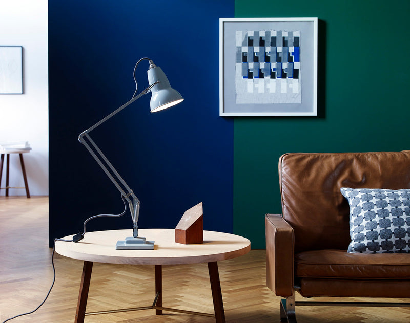 Original 1227 Desk Lamp with Desk Insert - Anglepoise - Table + Task - Jet Black - HORNE