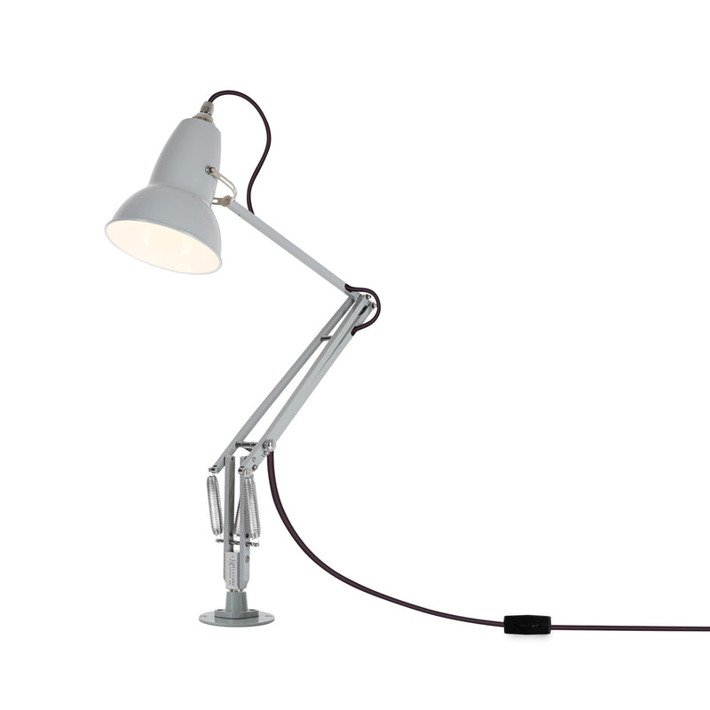 Original 1227 Desk Lamp with Desk Insert - Anglepoise - Table + Task - Jet Black - HORNE
