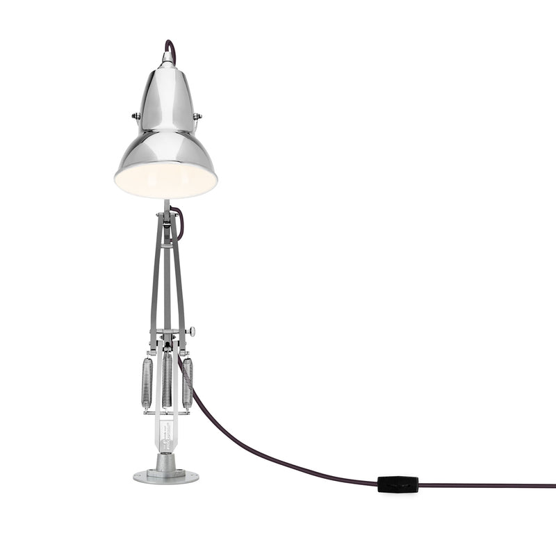 Original 1227 Desk Lamp with Desk Insert - Anglepoise - Table + Task - Jet Black - HORNE