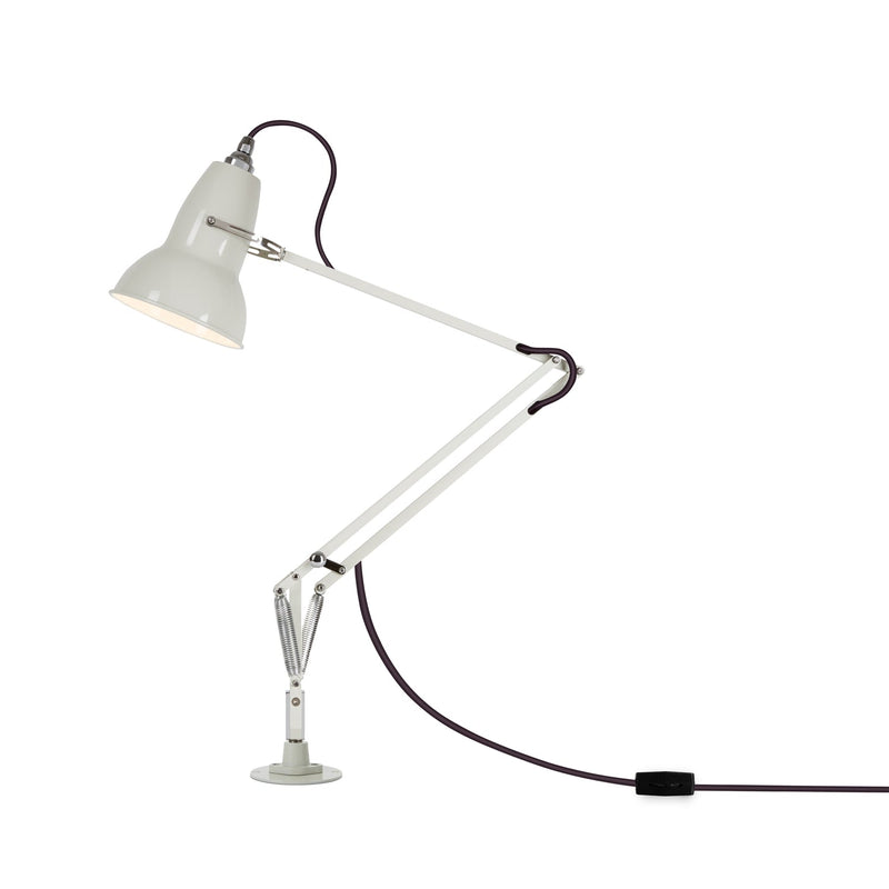 Original 1227 Desk Lamp with Desk Insert - Anglepoise - Table + Task - Jet Black - HORNE