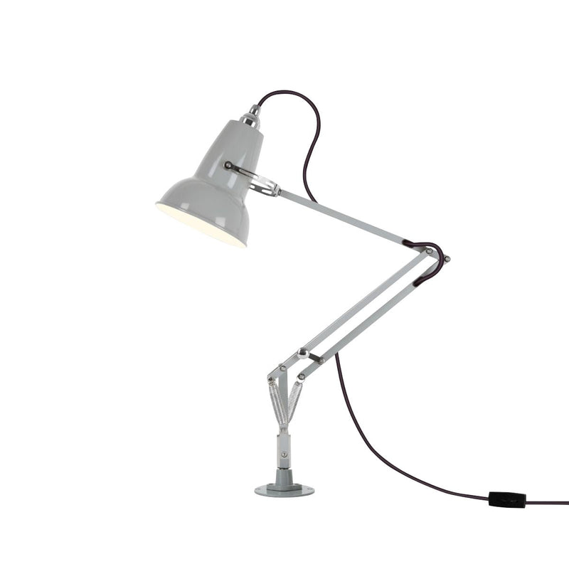 Original 1227 Mini Lamp with Desk Insert - Anglepoise - Table + Task - Jet Black - HORNE