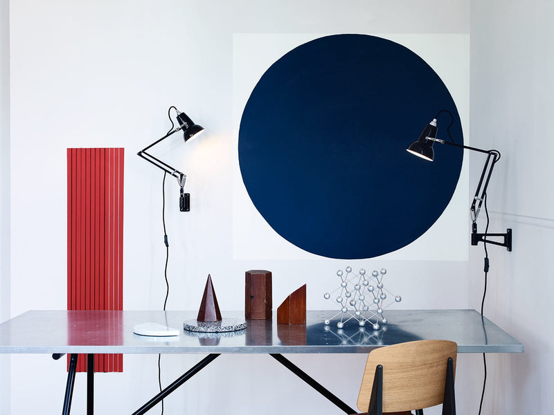 Original 1227 Mini Wall Mounted Lamp - Anglepoise - Wall Sconces - Jet Black - HORNE