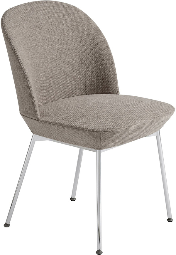 Oslo Side Chair - Muuto - Chairs - Ocean 32 Seat & Chrome Legs - HORNE
