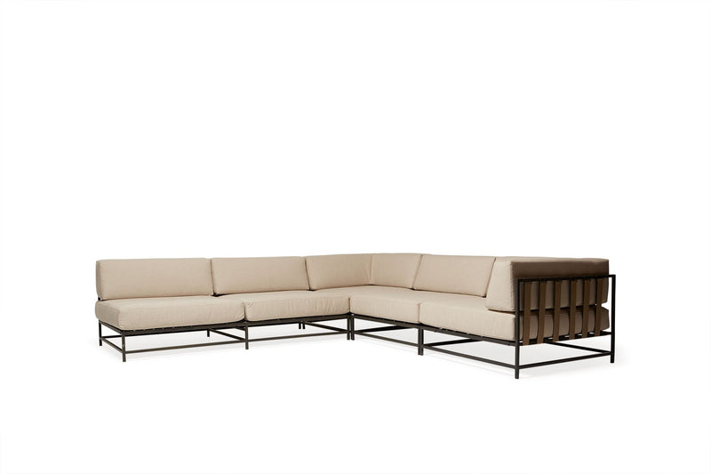 Outdoor Sectional - Stephen Kenn - Sofas - Cream & Charcoal - HORNE