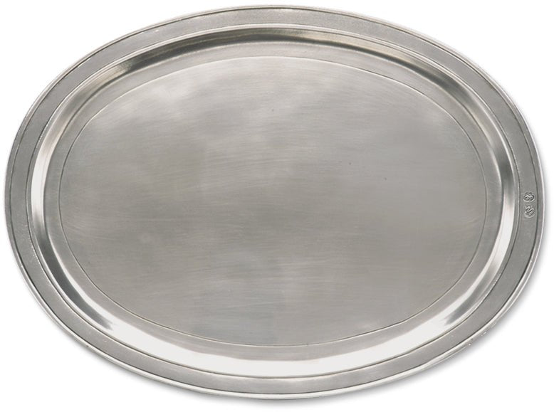 Oval Incised Tray - Small