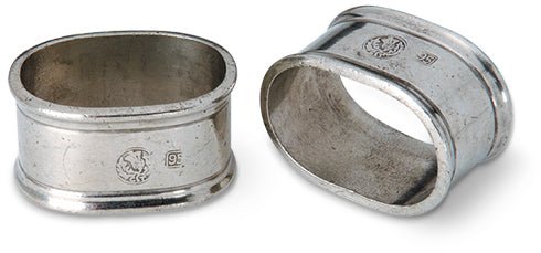 Oval Napkin Ring - Set of 2
