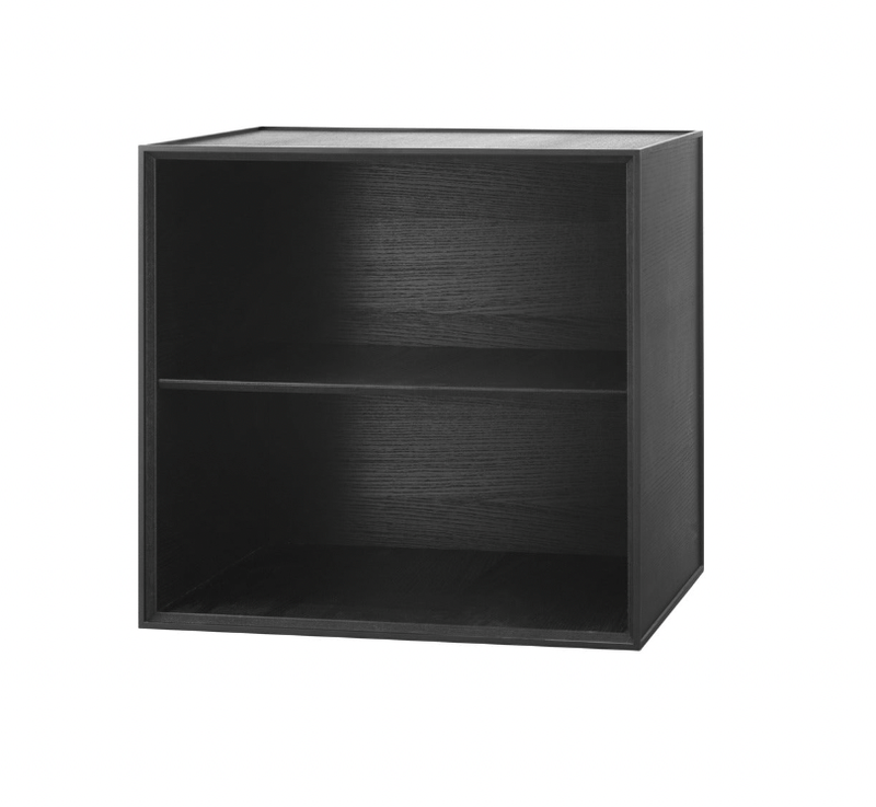 Overstock - Frame 49 Storage Box - Black Stained Ash With Door & Shelf - Audo Copenhagen - Sale - HORNE