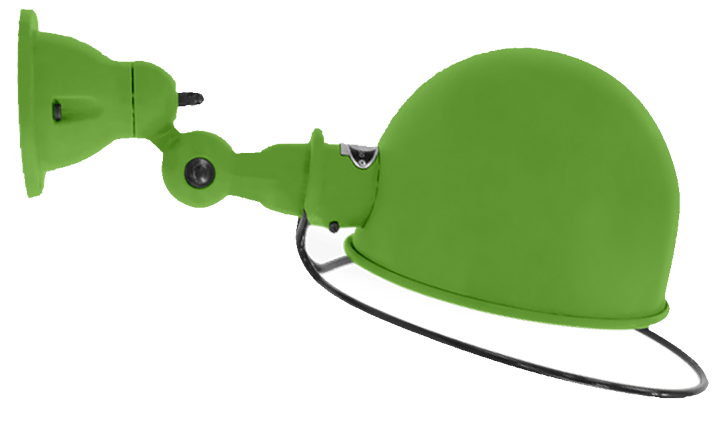 Overstock - Loft Wall Sconce - D1020X - Apple Green Matte Finish - With Switch - Jielde - Sale - HORNE