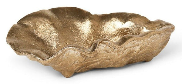 Oyster Bowl - Ferm Living - Serveware - Brass - HORNE